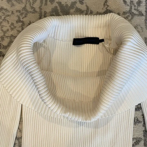 Proenza Schouler Off The Shoulder Long Sleeve Ribbed Top - Picture 5 of 7